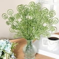 thumbnail image 3 of Janrevotw 30 Pcs Christmas Glitter Tree Picks and Sprays Twigs Artificial Curly Stem Picks Ornaments 12 Inch Branches Sticks for Xmas Wreath Vase Fillers Gift Decoration(Green), 3 of 7