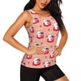 thumbnail image 2 of KLL Bunny And Strawberry Print Womens Tank Top Sleeveless Workout Tops Athletic Running Shirts Yoga Gym Clothes-X-Large, 2 of 7