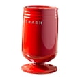 thumbnail image 3 of Cubo de basura, cubo de basura, de almacenamiento, contenedor de basura doméstico, cesto de basura para oficina, sala de estar, cocina y baño Rojo, 3 of 8