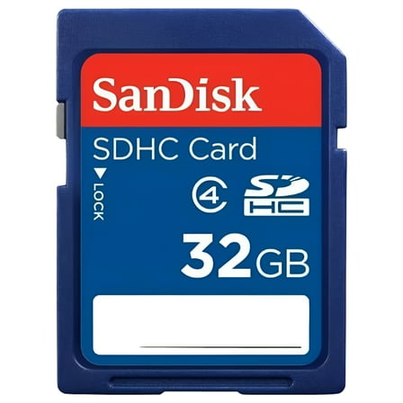 SanDisk 32GB SDHC I Card (Class 4)