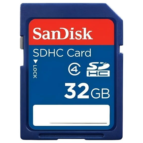 SanDisk 32GB SDHC I Card (Class 4)