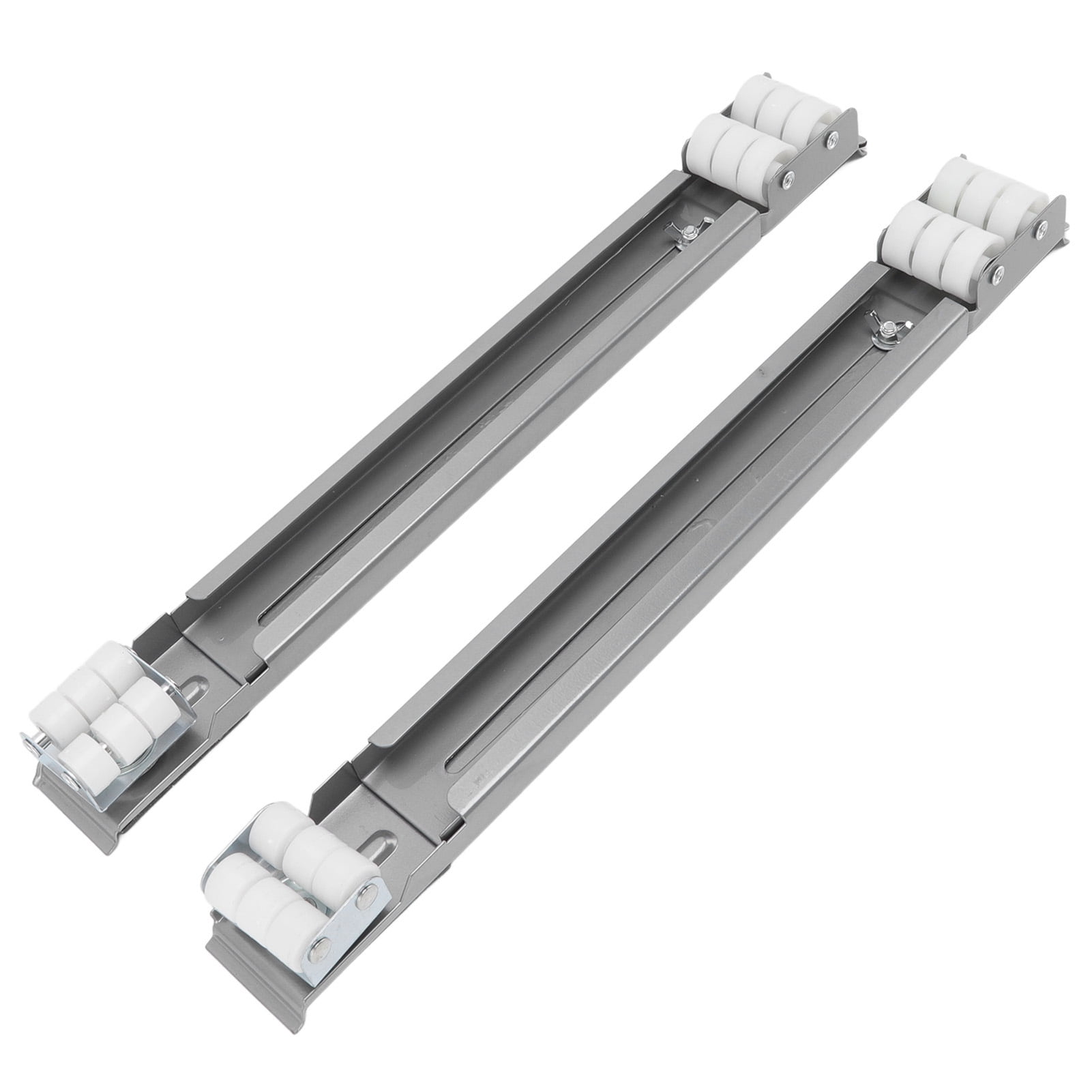 NFTIGB Extensible Appliance Roller 661 LBS Load Bearing Universal Wheel Base for Washing Machines Refrigerators Dryers Dishwashers Heavy Objects Silver (17.7-27.6 in / 45-70 cm)