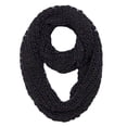 thumbnail image 1 of Peach Couture Winter Warm Sequin Chunky Knit Cozy Infinity Loop Cowl Scarves, 1 of 1