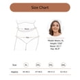 thumbnail image 5 of INNERSY Lace Underwear for Women Plus Size XL-4XL High Waisted Silky Stretch Briefs 3-Pack(2XL,Pink/Green/Orange), 5 of 12