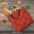 thumbnail image 5 of Picia Tomatoes for Tote Bag for Women with Zipper, Gym Tote with Compartments, Laptop Work Tote Nurse Dance Yoga Bag for Sport, Travel, 5 of 7