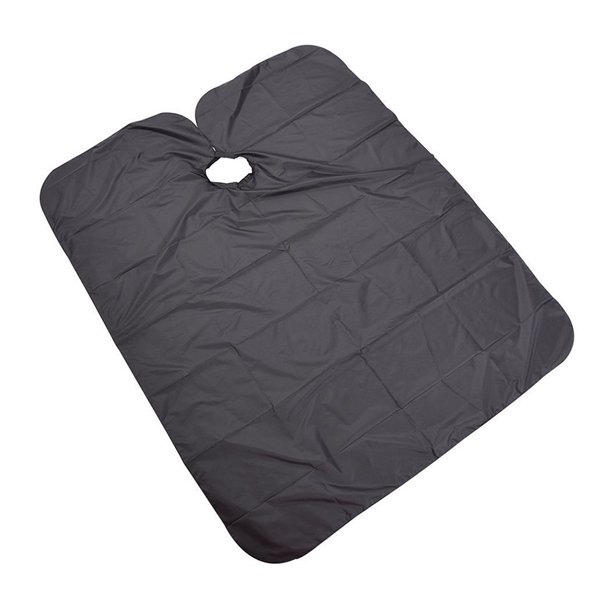 Châle/tablier De Coiffure Antiadhésif Imperméable - Noir, Polyester 85x67cm, Neuf