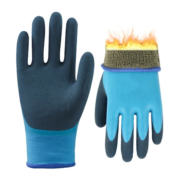 Xzngl Work Gloves For Men Cold Weather Winter Work Gloves Grip Outdoor Garden Ice Snow Cold Multi-Purpose Cold Weather Work Gloves Men Work Gloves Men