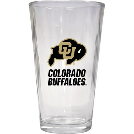 

R & R Imports PNT2-C-CO19 16 oz Colorado Buffaloes Pint Glass - Pack of 2