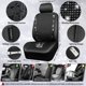 thumbnail image 3 of Fundas para Asientos de Auto CAR PASS de Cuero Impermeables con Diamantes Brillantes, 3 of 9