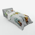 thumbnail image 3 of Ambesonne Butterfly Bedding Set 4 Pcs, Cocoon Nature Cycle, Queen, Multicolor, 3 of 3