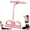 Pink, variant on Multifunction Pedal Resistance Band – 4/6/8 Tube Foot Pedal Exerciser, Ergonomic Sit‑Up Training Equipment, Tension Rope with Handles for Abdominal, Leg, Arm & Back Workout