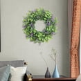 thumbnail image 3 of Puerta de resorte de corona artificial para decoración Zulema Corona para colgar en la puerta de entrada, 3 of 8