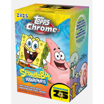 Topps 2025 SpongeBob Chrome 25th Anniversary 7-Pack Blaster Box