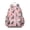 Schnauzer Dogs-1, variant on White Dogs and Flowers Backpack for School,Cute School Bag,Schoolbag with Adjustable Shoulder Straps & Padded Back,13.4"x11"x4.7"