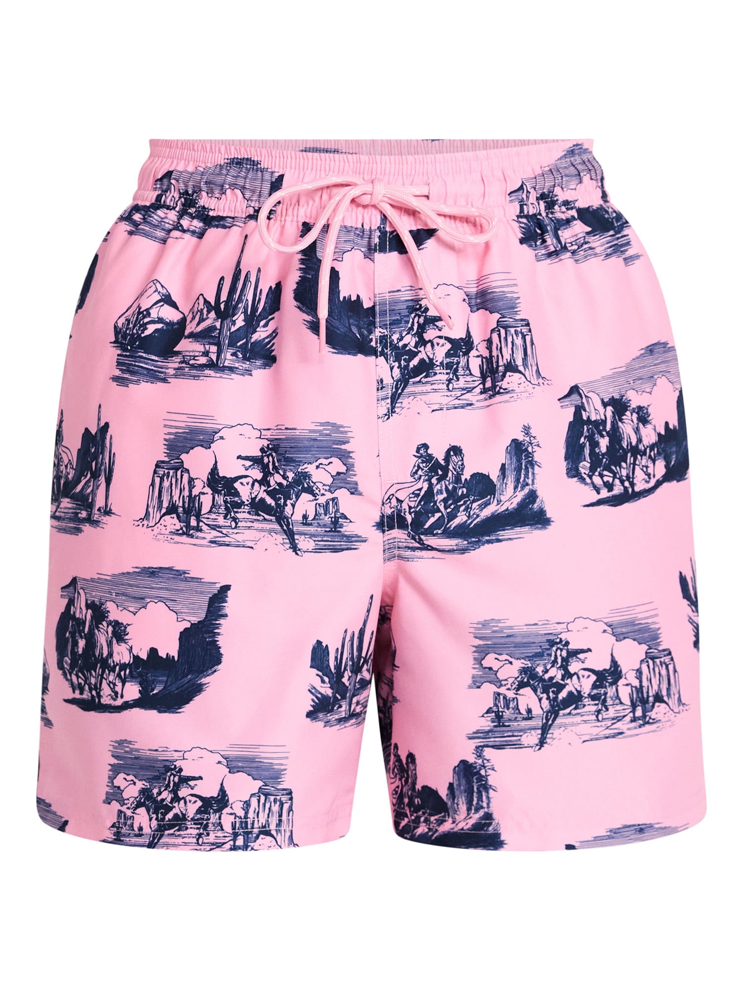 No Boundaries Swim Trunks, 5" Inseam, Men's S-5XL