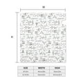 thumbnail image 5 of Lsque Chemical Formulas Mailbox Cover Standard Size ,Magnetic Mailbox Covers Post Wraps Letter Box Cover -21x18 in, 5 of 9