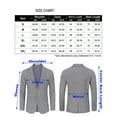 thumbnail image 5 of Mens Sport Big And Tall Sport Coats And Blazers Business Casual Suit Jacket 2 Button Regular Fit, 5 of 5