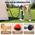 thumbnail image 3 of MOPHOTO 4-6 Person Inflatable Tents for Camping, Blow Up Tent with Hand Pump, Easy Setup Inflatable Hot Tent with Stove Jack, Waterproof Oxford Air Glamping Tents for Camping Adult, 3 of 8