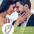 thumbnail image 4 of Digital Couple Watches with Elastic Band for Women and Elderly, Casual Comfortable Wristwatch, and Stylish Design, 4 of 6