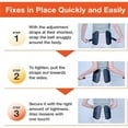 thumbnail image 3 of Dual Pulley Waist Support Belt Orthopedic Back Brace For Herniated Disc Lower Back Pain Relief Lumbar Decompression Support Posture Corrector Men Women, 3 of 10