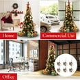 thumbnail image 5 of Juego de adornos de bolas navideñas Laklulu para árbol de Navidad, decoración del hogar para fiestas, vacaciones, bodas, aniversarios, Halloween, adornos navideños, 5 of 5
