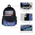 thumbnail image 4 of Mobile Suit Gundam Backpacks Lightweight Bookbags Casual Daypack For Travel Work Hiking, 4 of 8