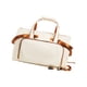 thumbnail image 2 of Bolsa de viaje de lona, ​​bolso de mano de gran capacidad, bolsa de equipaje impermeable para exteriores beige, 2 of 9