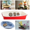 thumbnail image 3 of 4 Piezas Ikebana Kenzan Japonés para Arreglos Florales, Redondo de 2,4 Pulgadas, Cuadrado de 1,6 Pulgadas, Rectángulo 2,1 Pulgadas X 1,4 Pulgadas y Redondo de 1 Pulgada, 3 of 5