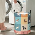 thumbnail image 5 of Doggies Laundry Hamper Medium Storage Basket/Toy Organizer/Dirty Clothes Bucket, 5 of 5