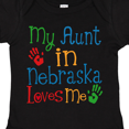 thumbnail image 4 of Inktastic My Aunt in Nebraska Loves Me Boys or Girls Baby Bodysuit, 4 of 5