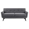 thumbnail image 5 of Modway Engage Modern Tufted Back Performance Velvet Loveseat in Gray, 5 of 9