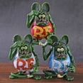 thumbnail image 2 of Figura de acción de PVC de Rat Fink Mouse, muñeco coleccionable en miniatura, decoraciones, 2 of 5