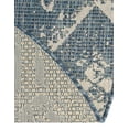 thumbnail image 3 of Unique Loom Outdoor Bohemian Collection Area Rug - Anthro (10' 8" Round Blue/Ivory), 3 of 6