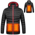 thumbnail image 3 of Winter Women‘s Smart USB Abdominal Back Electric Heating Warm Down Cotton Jacket, 3 of 6