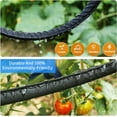 thumbnail image 6 of Flat Soaker Hose 15 25 50 75 FT for Garden Beds, 25Ft 1/2" Linkable Consistent Drip Irrigation Hose Save 80% Water, Leakproof Heavy Duty Double Layer Sprinkler Hose, 6 of 8
