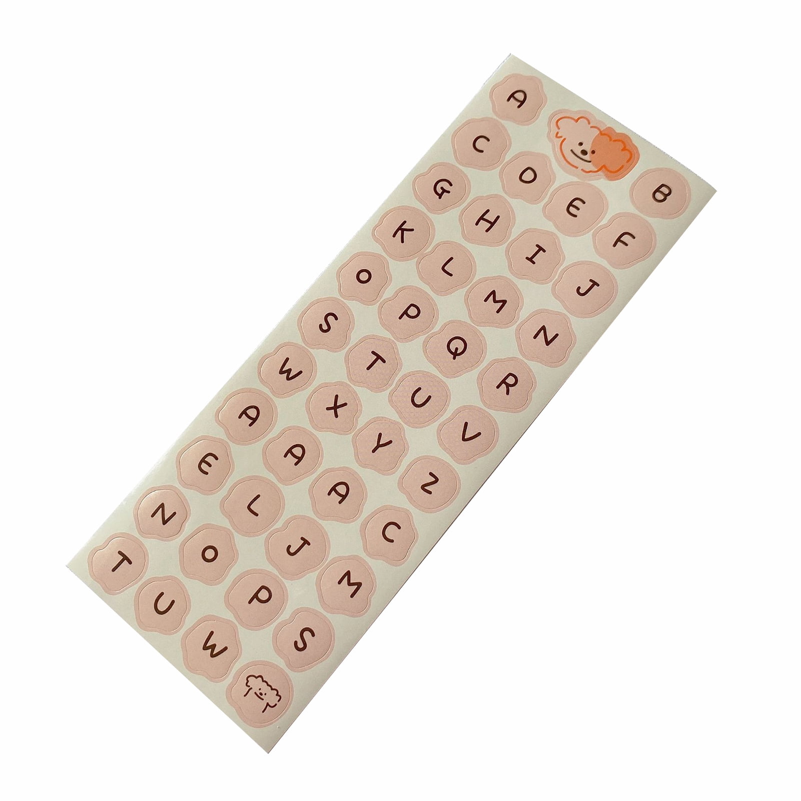 kawaii ins scrapbooking sticker kids adults cute alphabet stationery decorative walmart com
