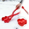 thumbnail image 1 of Heart Shape Snowball Maker Tool for Outdoor Fights and Playground, 1 of 6