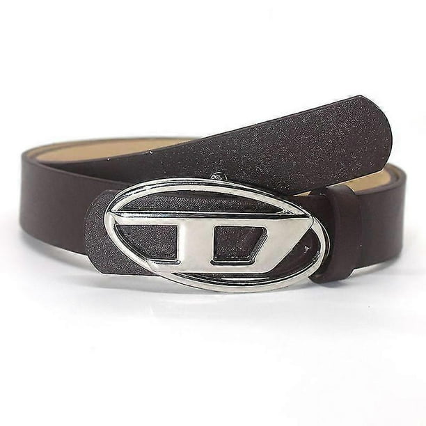 1pcs Leather Belt For Women High Quality Men's Belts Buckle Cowskin Casual Business Waistband Fashion Design Apparel Accessories