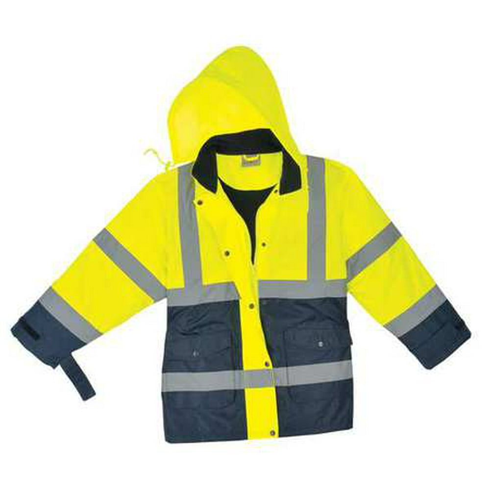 Utility Pro Wear UHV664XL High Visibility Green Waterproof Class 2
