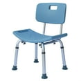 thumbnail image 6 of GoDecor Adjustable Bath Chair Shower Chair Stool with Backrest, 6 of 7