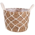 thumbnail image 1 of Cesta de paja tejida para macetas, maceta natural, maceta tejida a mano, 1 of 5