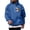 Blue-#008, variant on Dweltoz Mens Christmas Oversized Hoodies Santa with Geese Tree Print Fleece Lined Sweatshirts Fall Winter Hooded Pullover,Hot Pink S