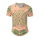 thumbnail image 5 of Summer Men's Popular T-shirt Printed V-neck Short Sleeved T-shirt3XL, 5 of 5