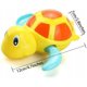 thumbnail image 2 of Juguetes de baño, tortugas de baño, 3 piezas, azul, verde y amarillo Rojo Verde, 2 of 5