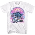 thumbnail image 4 of Back to the Future Airbrush White Adult T-Shirt, 4 of 4
