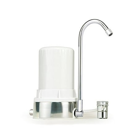 AYRO HT - COUNTERTOP WATER FILTER - WHITE POLISHED CHROME