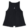 thumbnail image 6 of TODOZO Tank Top for Women 2025 Womens Summer Tops Summer Tops for Women Womens Tank Tops Back Hollow Round Neck Slim Fit Strapless Women's Vest Black L, 6 of 6
