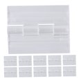 thumbnail image 6 of WORGEOUS Inset Cabinet Hinges Transparent Plastic 12-Pcs, 6 of 8