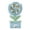 D, variant on Cute Flower Portable Fan, Mini Handheld and Desk Fan with Base, USB Rechargeable 2 Speed Personal Fan, Small Lightweight Travel Cooling Fan for Women Makeup Indoor Outdoor
