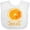 AA-White, variant on Inktastic Sweet Orange Boys or Girls Baby Bib